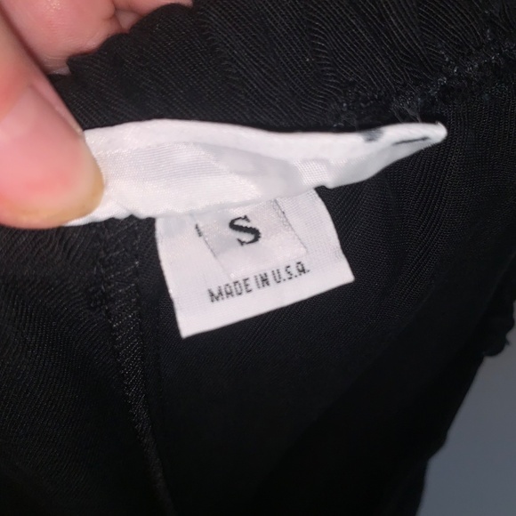 Bryn Walker Wide Leg 100% Tencel Black Pants S - Picture 4 of 10